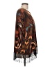 Cato Brown Short Sleeve Blouse Size L - photo 4