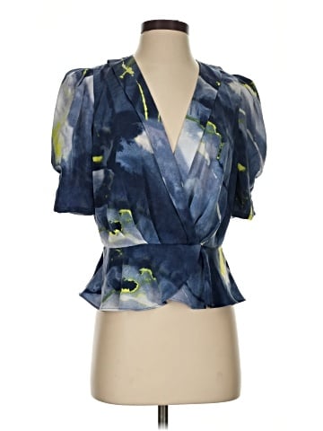DKNY Short Sleeve Blouse (view 1)