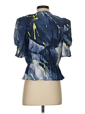 DKNY Short Sleeve Blouse (view 2)