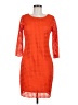 Karlie 100% Polyester Orange Cocktail Dress Size M - photo 1