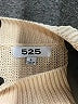 525 America 100% Cotton Tan Turtleneck Sweater Size S - photo 7