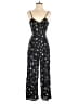 Amuse Society Stars Black Jumpsuit Size M - photo 1