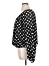 Evereve 100% Polyester Polka Dots Black 3/4 Sleeve Blouse Size XL - photo 5