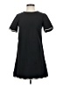 Aqua 100% Polyester Solid Black Casual Dress Size XS - photo 1