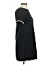 Aqua 100% Polyester Solid Black Casual Dress Size XS - photo 4