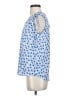 Papermoon 100% Polyester Blue Sleeveless Blouse Size S - photo 5