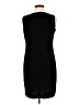 D.J. Summers Solid Black Casual Dress Size 8 (petite) - photo 2
