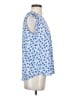 Papermoon 100% Polyester Blue Sleeveless Blouse Size S - photo 4