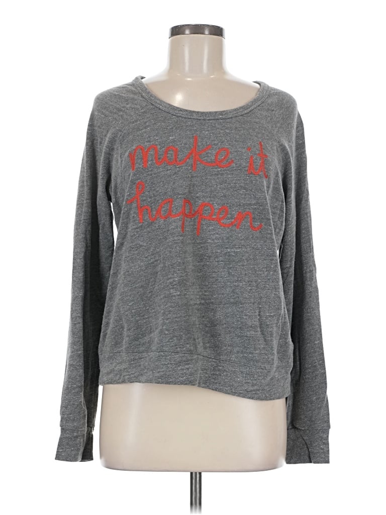 Pre-owned Sundry Sweatshirt In Gray