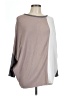 24/7 Maurices Color Block Tan Poncho Size L - photo 1