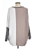 24/7 Maurices Color Block Tan Poncho Size L - photo 2