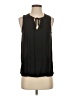 J.Crew 100% Polyester Black Sleeveless Blouse Size XS - photo 1