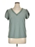 Cupshe Teal Short Sleeve Blouse Size XL (estimated) - photo 1