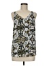 Ann Taylor LOFT Outlet 100% Polyester Gray Sleeveless Blouse Size M - photo 1