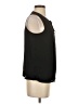 J.Crew 100% Polyester Black Sleeveless Blouse Size XS - photo 4
