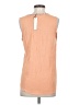 Papermoon 100% Polyester Orange Sleeveless Blouse Size S - photo 2