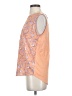 Papermoon 100% Polyester Orange Sleeveless Blouse Size S - photo 5