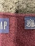 Gap 100% Wool Burgundy Wool Pullover Sweater Size L - photo 7