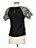 5/48 Black Short Sleeve Blouse Size XS - photo 2