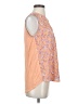 Papermoon 100% Polyester Orange Sleeveless Blouse Size S - photo 4