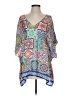 Nanette Lepore 100% Rayon Blue 3/4 Sleeve Blouse Size S - photo 1