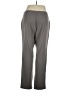 Purejill Solid Gray Casual Pants Size L - photo 2
