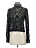 Broadway 38 Black Long Sleeve Blouse Size S - photo 1