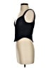 White Fox Black Sleeveless Blouse Size S - photo 5