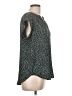 41Hawthorn Polka Dots Black Short Sleeve Blouse Size L - photo 4