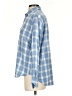 Frank & Eileen Checkered-gingham Blue Long Sleeve Button-Down Shirt Size XS - photo 5