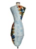 BCBGMAXAZRIA Tropical Blue Cocktail Dress Size XXS - photo 2