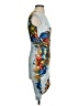 BCBGMAXAZRIA Tropical Blue Cocktail Dress Size XXS - photo 4