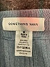 Something Navy Chevron-herringbone Blue Casual Pants Size M - photo 7