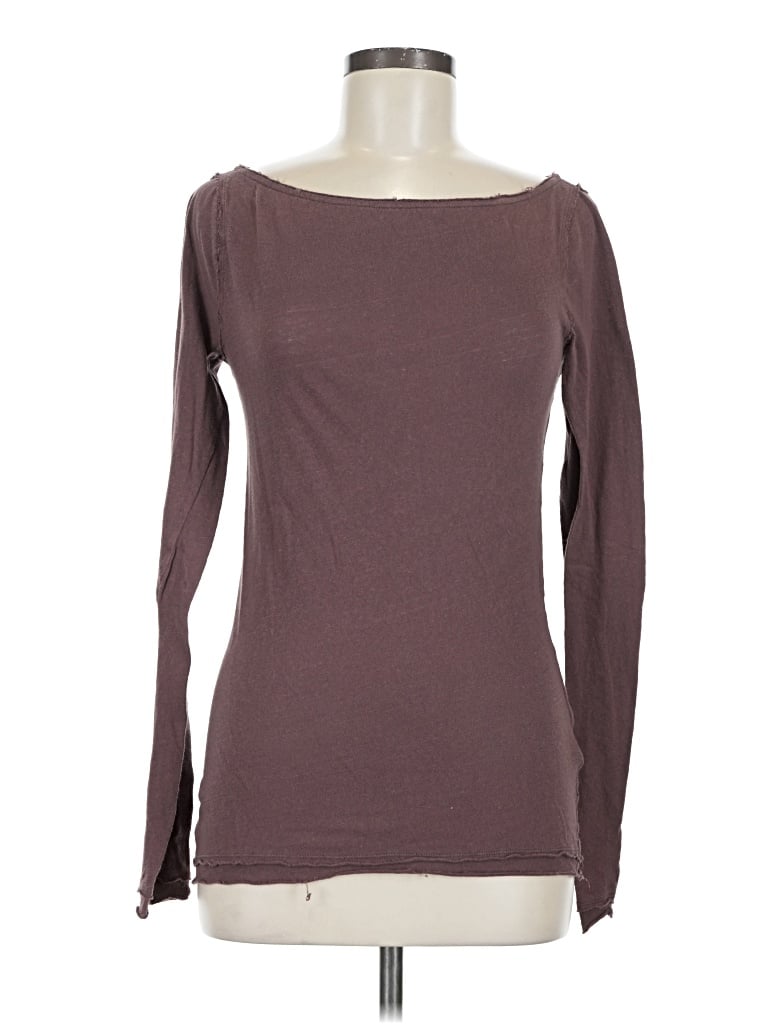 Pre-owned We The Free Long Sleeve T-shirt In Brown