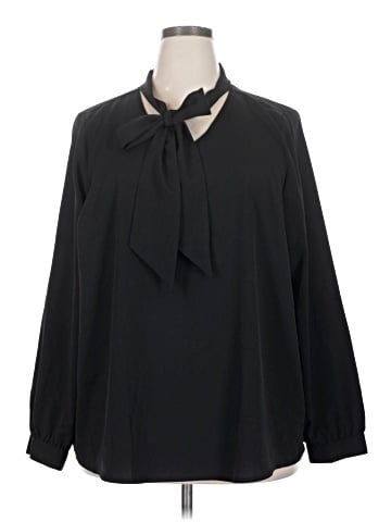 Lane Bryant Long Sleeve Blouse (view 1)
