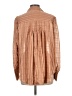 Express Tan Long Sleeve Blouse Size L - photo 2