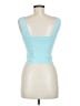 A.L.C. Teal Sleeveless Top Size M - photo 2