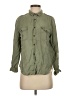 Universal Thread Solid Green Long Sleeve Button-Down Shirt Size XS - photo 1