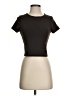 Express Brown Short Sleeve Turtleneck Size S - photo 1