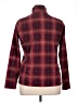 Eddie Bauer 100% Polyester Plaid Burgundy Turtleneck Sweater Size XL - photo 2