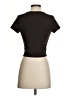 Express Brown Short Sleeve Turtleneck Size S - photo 2