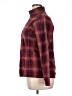 Eddie Bauer 100% Polyester Plaid Burgundy Turtleneck Sweater Size XL - photo 5