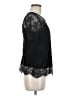 Lulus 100% Nylon Black Short Sleeve Top Size M - photo 4