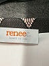 Renee C. 100% Polyester Graphic Black Casual Skirt Size XS - photo 4