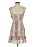 Audrey 3+1 Paisley Brown Cocktail Dress Size S - photo 2