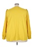 Ann Taylor LOFT 100% Polyester Yellow 3/4 Sleeve Blouse Size 24 - photo 2