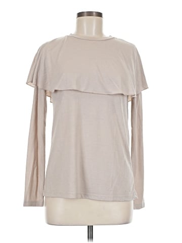 Zara W&B Collection Long Sleeve Top (view 1)