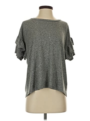 Black Orchid Denim Short Sleeve Top (view 1)
