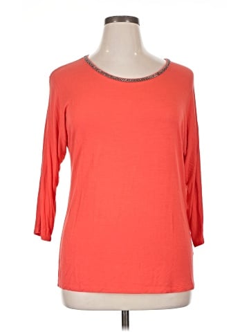 Apt. 9 3/4 Sleeve Top (view 1)