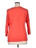 Apt. 9 Orange 3/4 Sleeve Top Size XL - photo 2